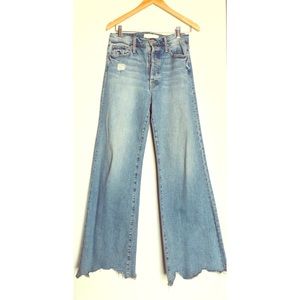 Denim bell bottoms
